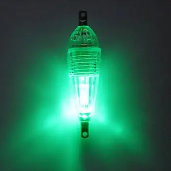 1 BUC LED Intermitent Mini Scădere Profundă Lumini Subacvatice de Pescuit Calmar Pește Atrage Lumina Verde Lampă