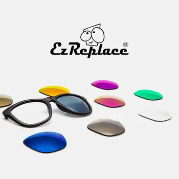 EZReplace Polarizat Lentile de Înlocuire pentru Oakley Oil Rig ochelari de Soare - BlackPPlus-GunmetalP