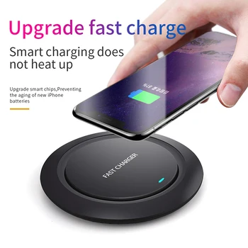 10W Qi Wireless Charger si Receptor Rapid Încărcător Wireless Charging Pad Pentru iPhone SE 2020 11 Pro XS Max XR 8 Plus Samsung S20 S10