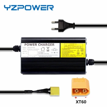 YZPOWER 100-130V or220-240V Baterie cu Litiu 50.4 V 5A Singură tensiune Încărcător Pentru 44.4 V 18ah Li-Ion Acumulator Lipo Pack Smart Ebike