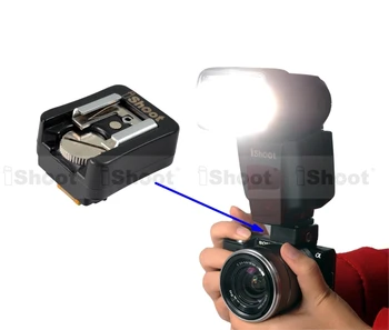 Universal Hot Shoe Mount Adaptor pentru Canon Flash Speedlite 600EX/580EX 430EX II/550EX Folosit pentru Sony NEX C3 3C 3N 5C 5N 5T Camera