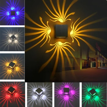 Lumini-Iluminat Noutate Lampă de Perete de Creație Interioară Perete Lumina 3W Colorate Decor Acasă Lumina KTV Tranșee de Lumină Moderne