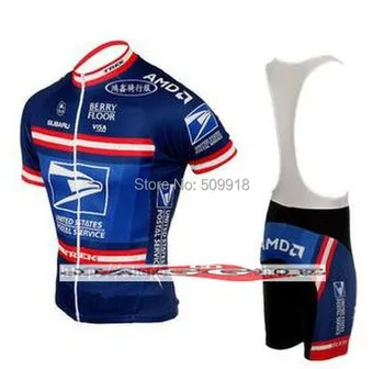 Ciclism îmbrăcăminte Statele Unite Postal echipa de Ciclism Jersey Seturi de Îmbrăcăminte Biciclete ropa ciclismo bicicleta haine ropa ciclismo Albastru