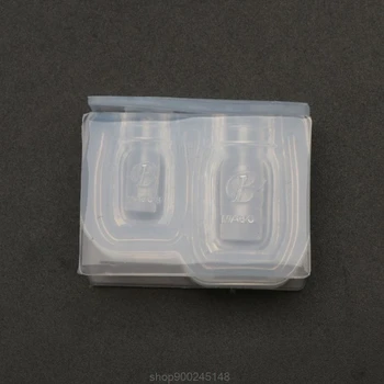 Manual de Dimensiuni Mici Borcan de Miere de Mucegai Pandantiv Sticla UV Rășină de Turnare Mucegai Miniture Alimente Juca Mucegai Silicon N18 20 De Dropshipping