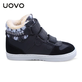 UOVO Brand Iarna pantofi Pentru Copii de Moda Cald Sport Încălțăminte de Mare de Copii, Băieți Și Fete Pantofi Casual Dimensiune 30#-39#