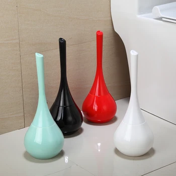 Multicolor Rundă de Bază Ceramică perie de toaletă lung-manipulate de curățare costum perie de curatare accesorii Baie set Decor Acasă
