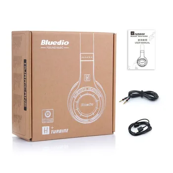 Bluedio H+ set cu Cască fără Fir Căști Bluetooth Super Bass Stereo Suport Radio FM TF Card Juca Handsfree Microfon