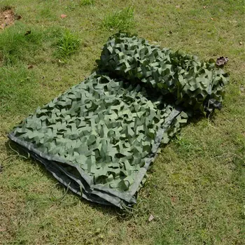 WELEAD 2,5 M Armata Verde Armat cu Plase de Camuflaj Militar pentru Vânătoare Grădină Baldachin Foișor Perdea aer liber Umbrire Ascunde ochiurilor de Plasă