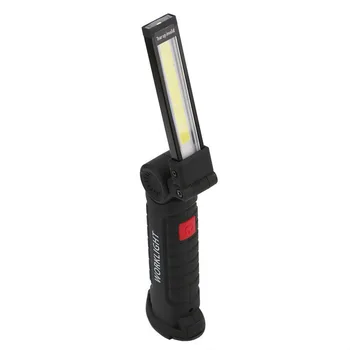 LED Reincarcabila Magnetica COB Lanterna de Inspectie Handheld Portabil Lampă Agățat Cârlig Lampa Pentru Camping în aer liber fără Fir Worklight
