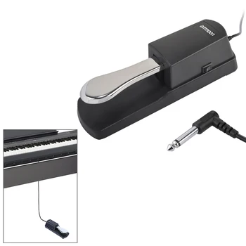De Vânzare la cald ammoon Tastatură de Pian Susține Pedala Damper pentru Pian Electric, Orga Electronica Tastatura Piese