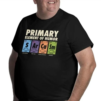 Oamenii Topuri Tricou Tabelul Periodic al Umorului Bumbac Premium Amuzant Știință Sarcasm Elemente Primare de Chimie Tee Camisa