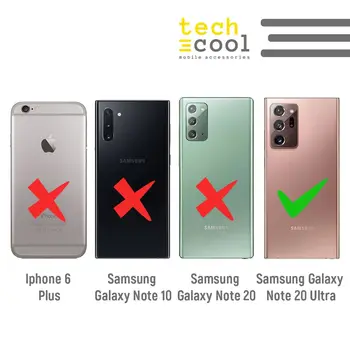 FunnyTech®Silicon de Caz pentru Samsung Galaxy Nota 20, Ultra l fraza 