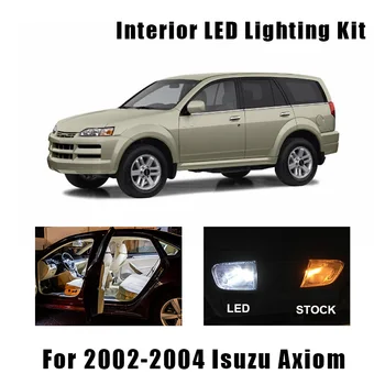 12 Becuri Albe Canbus LED-uri Auto de Interior Kit de Lumină de inmatriculare Pentru anul 2002 2003 2004 Isuzu Axiom Dom Portbagaj Cargo Lămpii de Curtoazie