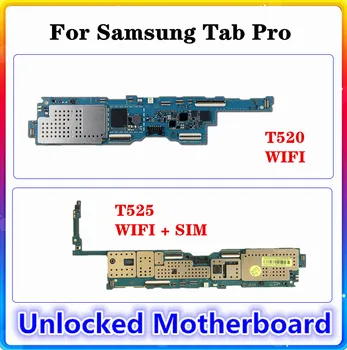 Original, Placa de baza Pentru Samsung Galaxy Tab Pro T520 T525 16GB Placa de baza WiFi / SIM sistem de OPERARE Android Logica Bord Cu Chips-uri