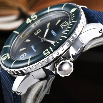 Corgeut 45mm design sport ceas de lux brand de top mecanice mâinile Luminos Automatic Self-Wind de Epocă mens watch