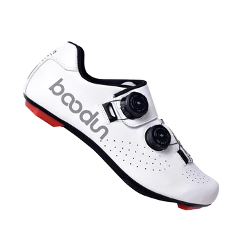 Boodun Fibra de Carbon Road ciclism pantofi 2021 Piele ultralight Auto-Blocare Pantofi profesionist de curse de biciclete road biciclete adidași