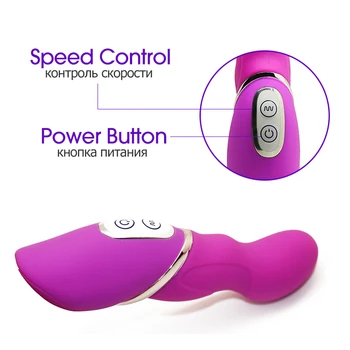 Dildo Vibrator pentru Femei 7 Viteza de Limba G Spot Vibrator Stimulator Clitoridian Corpului Feminin Masturbatori Adult Sex Jucării Produse