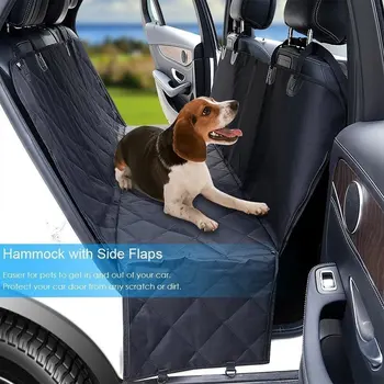 Câinele Acoperi Hamac 600D Grele Impermeabil Zero Dovada Nealunecoase Durabil Moale animale de Companie Spate Huse pentru Autoturisme, Camioane și Suv-uri