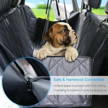 Câinele Acoperi Hamac 600D Grele Impermeabil Zero Dovada Nealunecoase Durabil Moale animale de Companie Spate Huse pentru Autoturisme, Camioane și Suv-uri