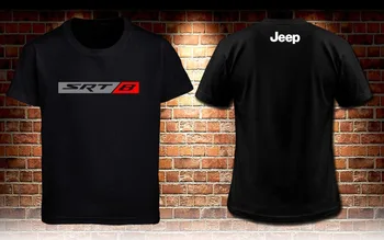 2020 New Sosire Barbati Tricou New Jeep Srt 8 Grand Cherokee w/ Srt8 barbati Negru T-Shirt S La 3xl Tricou de Imprimare