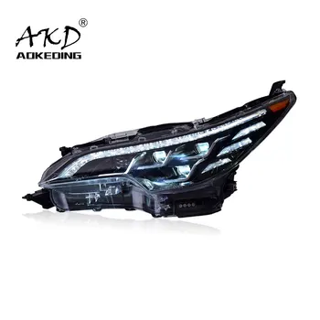 AKD Mașină de Styling pentru Fortuner Faruri 2016-2020 Fortuner Faruri LED DRL farului de fază scurtă fazei dinamice Accesorii