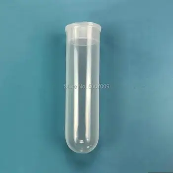 30pcs/lot 50ml Plastic transparent tub de centrifugă PP Microcentrifuga cu fund Rotund cu tv cu Socket Cap Eșantionul de Flacoane