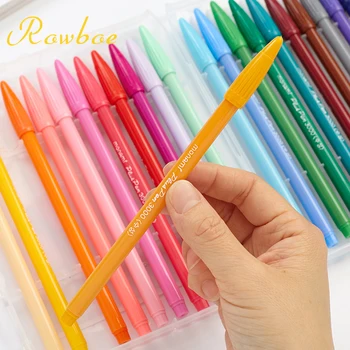 BOWBOE de brand bomboane de culoare pix cu gel fibra pen Coreea monami 3000 watercolor pen contul linie cârlig pen 18/24/36 culoare