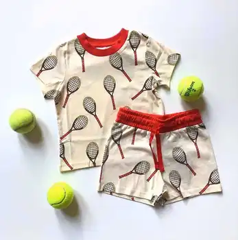 ÎN STOC 2020 Dl Vara Noua Racheta de Tenis Complet Imprimate Rochie de Bumbac t-shirt