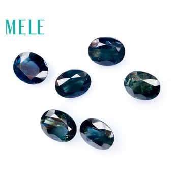 Naturale Albastru Safir liber piatră prețioasă pentru a face bijuterii,4.5*5.5-5*6mm oval 0.8-1.6 ct 2p bijuterii fine DIYstones cu Înaltă calitate