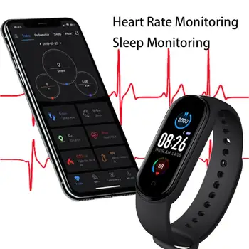 M5 Smart Band IP67 rezistent la apa Sport Ceas Inteligent Bărbați Femeie Tensiunii Arteriale Monitor de Ritm Cardiac Fitness Brățară Pentru Android IOS