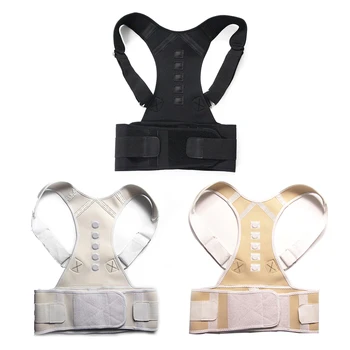 Masculin Feminin Magnetică Reglabilă Corector de Postura Corset corset Spate Curea Suport Lombar Drept Corector de espalda pentru S-XXL