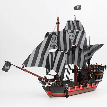 În Stoc Creator Piratii din Caraibe nava MOC Model Blocuri Caramizi QL1803 QL1801 QL1802 QL1804 Jucarii Black Pearl