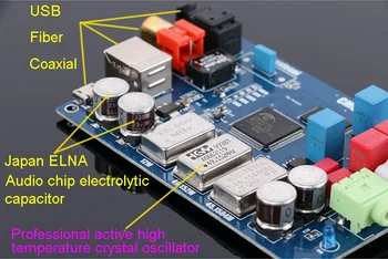 CM6631A 6631 CM6631 DAC Digital Interfață USB pentru I2S/SPDIF Coaxial Decodor Bord 32/24Bit 192K placa de Sunet DAC H098