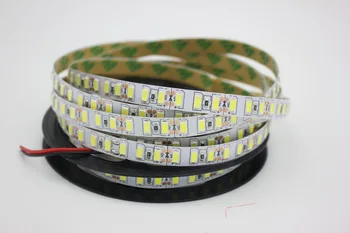 120leds/m, 5M banda led SMD 5730 Flexibile banda de led-uri de lumină SMD 5630 Nu impermeabil alb /alb cald 4000K NWDC12V