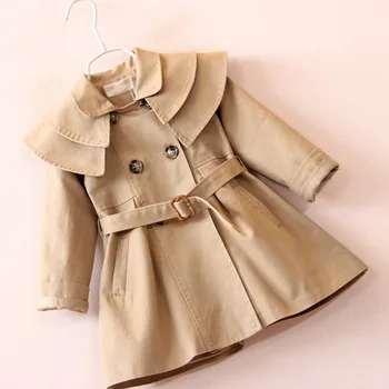 Umor Urs Toamna Iarna Haine pentru Copii Baby Girl Canadiană de Moda de Top Culoare Solidă Pentru 1-6 ani Copii Vechi de Fete Dress