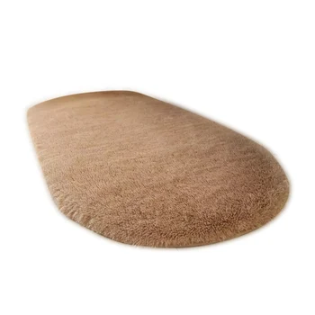 Culoare solidă Oval Lavabil Etajul 40*60 cm covoare mocheta pentru Casa Covorul din Camera de zi Dormitor Pat Fața pătură Masă de Cafea Pătură