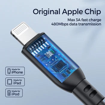 KUULAA Ifm USB-C pentru Cablu Lightning Pentru iPhone 11 Pro Max X XS 8 XR 18W PD Încărcare Rapidă USB de Tip C Cablu Pentru Macbook USB-C Cablu