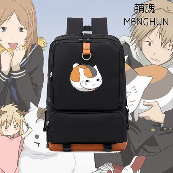Natsume Yujinnchou neko sensei de imprimare de mare capacitate fanii anime nailon rucsaci pisica minunat rucsac, sac de școală student nb198