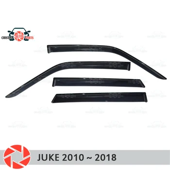 Geam deflector pentru Nissan Juke 2009~2019 ploaie deflector de pământ de protecție styling auto accesorii decor de turnare