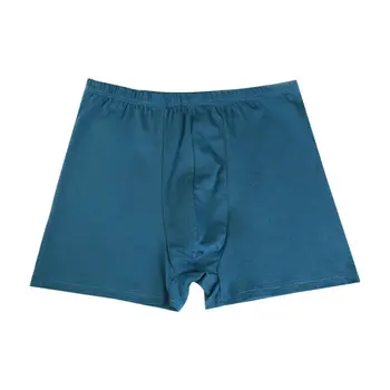 1 BUC Aleatoare de Culoare Solidă pentru Bărbați Lenjerie de corp din Bumbac pantaloni Scurți pentru Plus Dimensiune 8XL Mijlocul Talie Casual Chilotei Confortabil Respirabil Boxeri