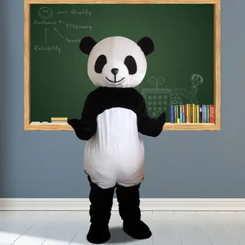 Urs Panda Mascota Costum Adult Caracter Mascota Personaj De Desene Animate, Mascota