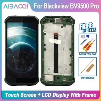 Original 5.7 Inch Ecran Tactil+2160X1080 Display LCD+Rama de Asamblare Înlocuitor Pentru Blackview BV9500/BV9500 Pro/BV9500 Plus