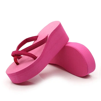 Sandale Cu Platforma Pentru Femei Beach Flops Cu Toc Zapatillas Pantofi De Moda Straped Papuci De Diapozitive Zapatos Mujer