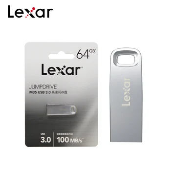 Lexar M35 USB Flash Drive 32GB 64GB Pen Drive de Mare Viteza de 100mb/s USB 3.0 Memory Stick de Metal Disc U pendrive