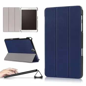 PU Piele Caz pentru Samsung Galaxy Tab a 9.7 Inch SM-T550 SM-T555 P550 P555 T550 T555 Tableta caz Magnet sta funda coperta + Pen