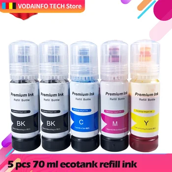 104 522 Refill Cerneala Dye Pentru Epson EcoTank ET-2710 ET-2711 ȘI 2712 ET-2714 ET-2715 ET-2720 ET-2726 ET-4700 Inkjet Eco Tank Printer