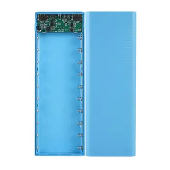 Dual USB LCD Power Bank Shell 10x18650 Caz Baterie Încărcător Cutie Accesorii Q6PA