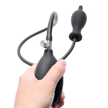 IKOKY G Spot Stimulator Deschiderea Butt Plug Anal Expander Dilatator de Prostata pentru Masaj Gonflabil Anal Plug Jucarii Sexuale pentru Femei Barbati