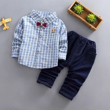 2019 primăvară Nouă îmbrăcăminte pentru copii tricou și pantaloni 2 piese de Îmbrăcăminte Seturi pentru Băieți Bumbac Băiatului haine Copii, seturi de haine