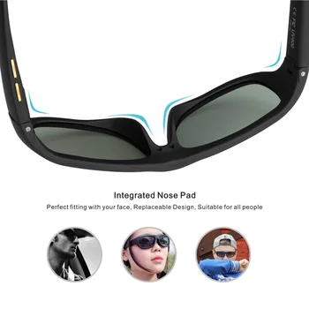 Ochelari de Soare barbati cu Variabila Electronic Tentă Obiectiv de Control Inteligent Bărbați ochelari de Soare Polarizati pentru Condus de Pescuit care pleacă 2018 Noi